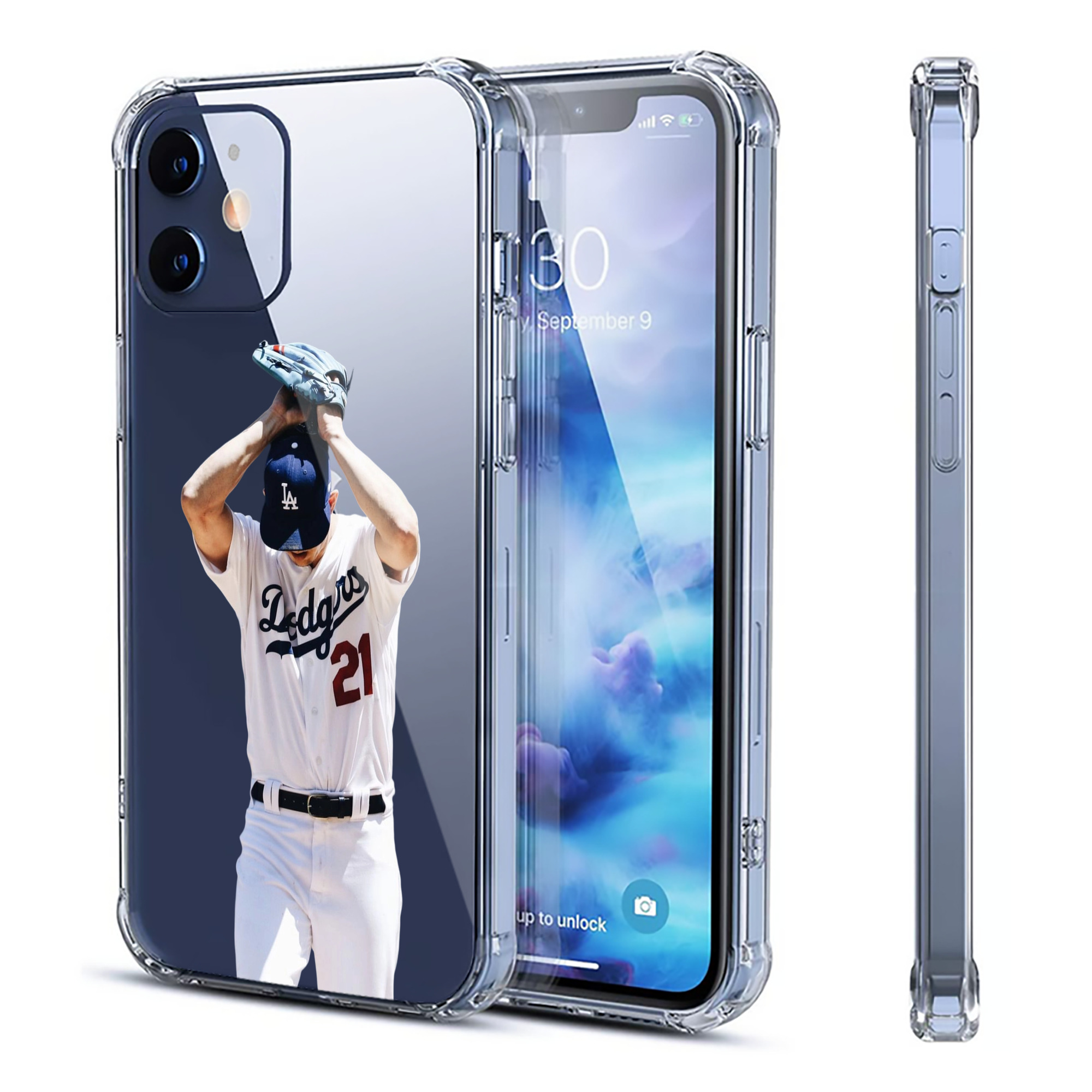  Clear IPhone 12 Case – Soft TPU With UV Print – Enhanced Drop Protection, Precise Fit, Anti-Fingerprint, Customizable Design, Scratch-Resistant, Yellow-Resistant